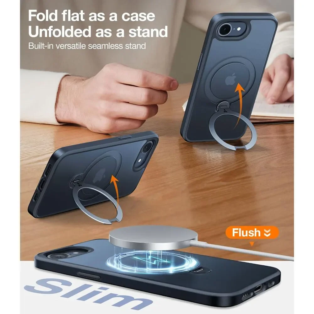 iPhone 17e Case & iPhone 16e case with Stand, Fit for MagSafe, 20F-207PH006